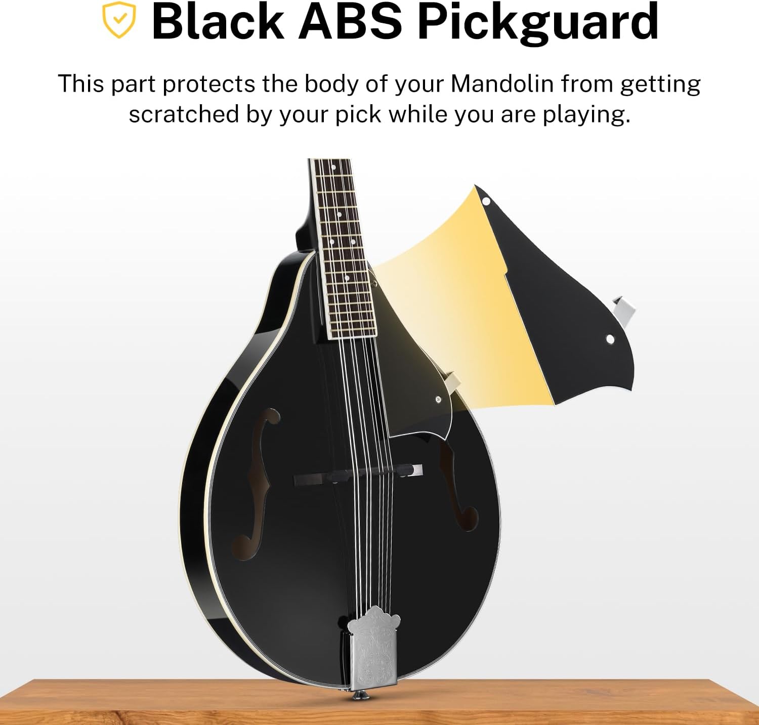 Drift Tone: A Style Mandolin Instrument Sunburst Beginner Adult Acoustic Mandolin Musical Instrument Mahogany 8 String, Bundle With Tuner String Bag Guitar Picks,DML-1